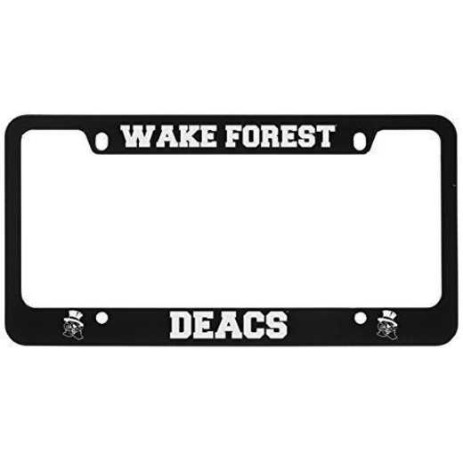 SM-31-BLK-WFU-1-CLC: LXG SM/31 CAR FRAME BLACK, Wake Forest